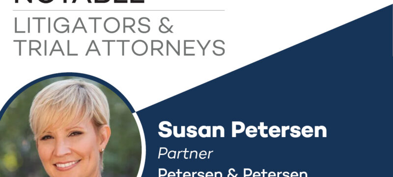 Susan Petersen Named 2025 Notable Trial Attorney by Crain’s Cleveland Business: A Year of Impact, Advocacy, and Unmatched Excellence