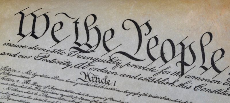 STANDING FOR CONSTITUTIONAL RIGHTS